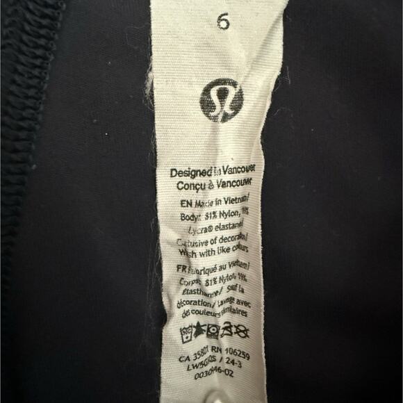 Lululemon Align Mini Flare Pants Dark Gray Size 6 Nulu 27” Yoga Lounge LW5G1Q2S - Picture 2 of 10